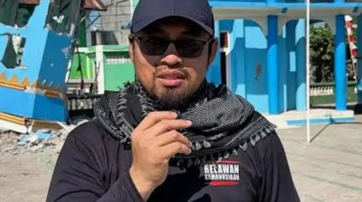 Relawan sekaligus Founder Yayasan Gerak Bareng, Almarhum Ahmad Zaki Ali