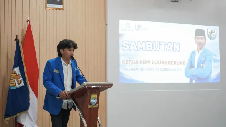 KNPI Ujungberung Resmi Dilantik, Siapkan Outlook Pemuda sebagai Peta Jalan Pembangunan Generasi Muda Ketua KNPI Kecamatan Ujungberung, Mohammad Rizky Abdurrohim