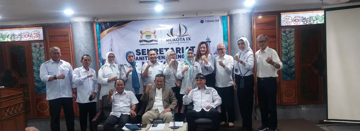 Kadin Kota Bandung Buka Tahapan Mukota IX, Pemilihan Ketua Digelar 7 Oktober 2026