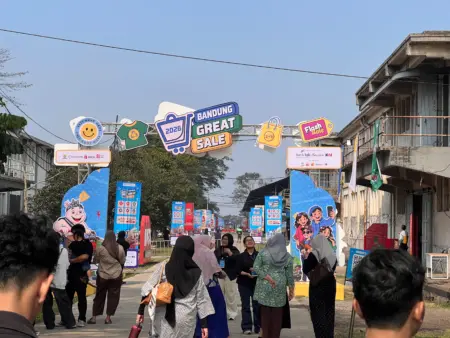 Bandung Great Sale 2026 Digelar Tiga Hari, Diskon hingga 50 Persen Jadi Magnet Pengunjung