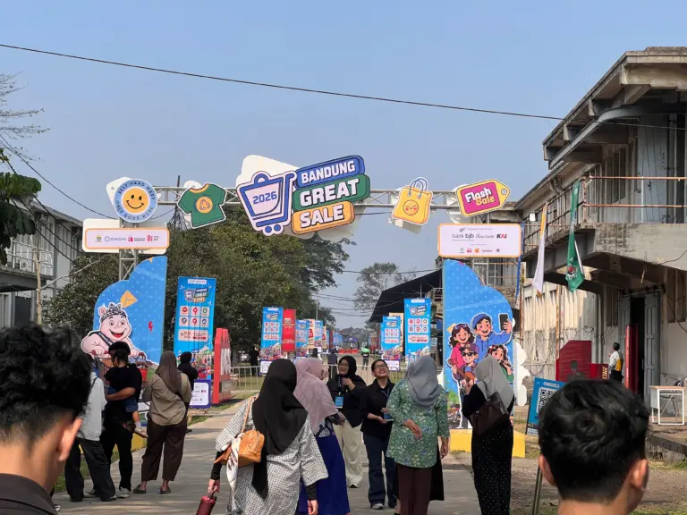Bandung Great Sale 2026 Digelar Tiga Hari, Diskon hingga 50 Persen Jadi Magnet Pengunjung