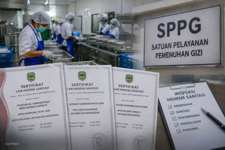 Dugaan Keabsahan Sertifikat Higiene Sanitasi SPPG di Purwakarta Jadi Sorotan, Publik Tunggu Klarifikasi Dugaan Keabsahan Sertifikat Higiene Sanitasi SPPG di Purwakarta Jadi Sorotan, Publik Tunggu Klarifikasi