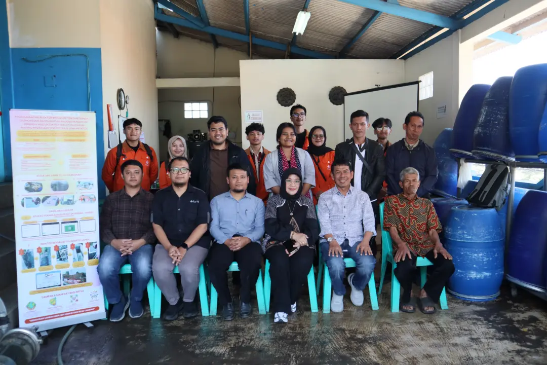 Teknik Kimia, Teknik Sipil, dan Sistem Informasi Itenas Kembangkan Aplikasi dan Reaktor Biogas OWREN
