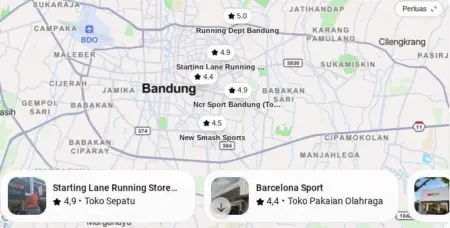 5 Rekomendasi Toko Olahraga di Bandung, Lengkap dari Sepatu hingga Perlengkapan Olahraga
