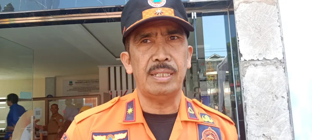 KA BPBD Garut H.Aah Anwar kemarau panjang dampak dari Elnino,Selasa (8/9/2026)