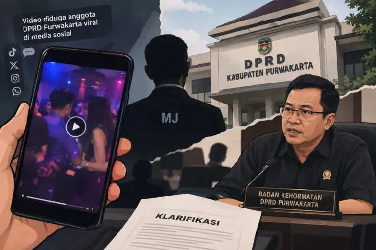 Video Diduga Libatkan Anggota Dewan, BK DPRD Purwakarta Panggil MJ untuk Klarifikasi Ketua BK DPRD Kabupaten Purwakarta, H. Moh. Arief Kurniawan