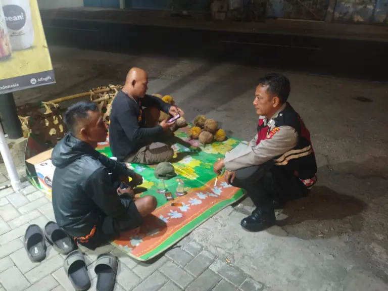 Patroli Malam Polsek Pataruman Sisir Sejumlah Jalur Rawan di Kota Banjar