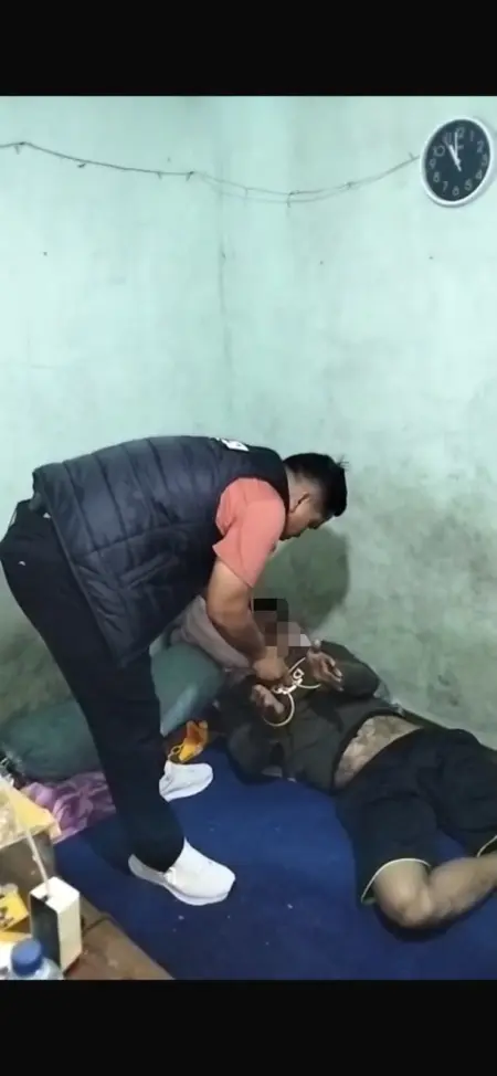 Polisi Amankan Pria Bawa Golok di Leles, Garut
