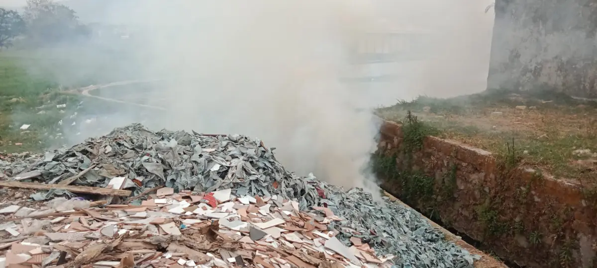 Pembuangan limbah kulit di Copong Sudirman Garut