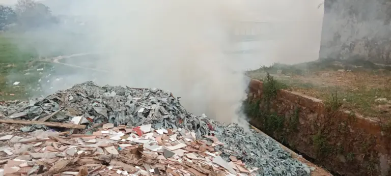 Pembuangan limbah kulit di Copong Sudirman Garut