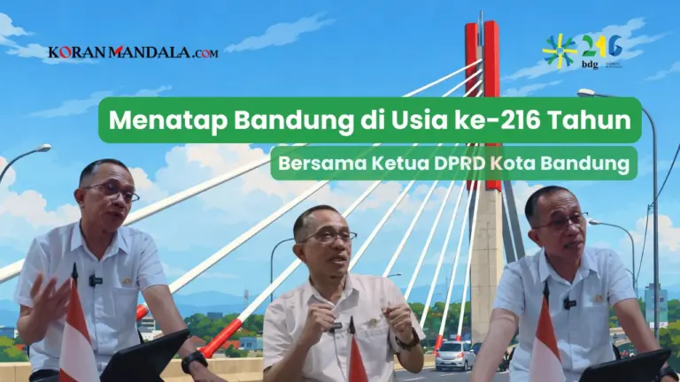 Menyambut Hari Jadi Kota Bandung ke-216 - Wawancara Khusus dengan Ketua DPRD Kota Bandung