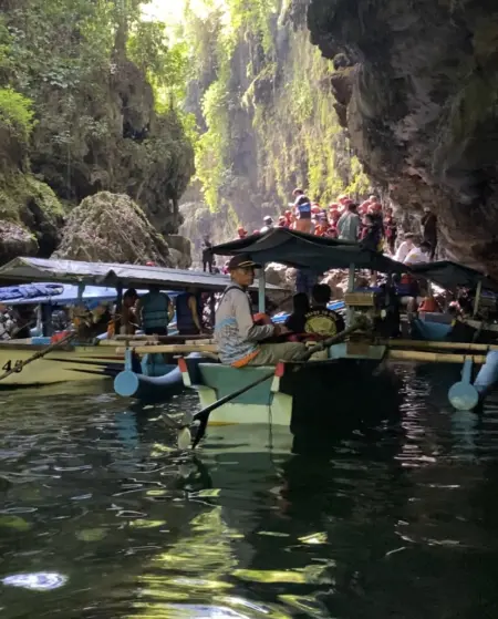 Wisata Green Canyon Pangandaran (Sarah/Koran Mandala)