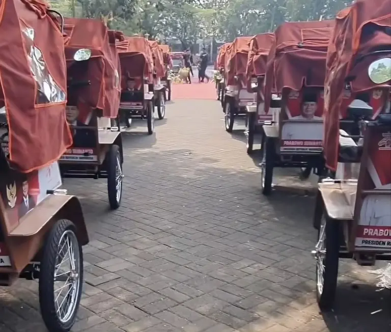 100 Becak Listrik Dibagikan, Om Zein Soroti Akses Titik Cas Bantuan Becak Listrik Prabowo Subianto (Rachma/Koran Mandala)