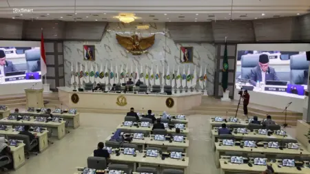 Paripurna DPRD Jabar Bahas Perampingan SOTK Pemprov Rapat Paripurna DPRD Jabar (Sarah/Koran Mandala)