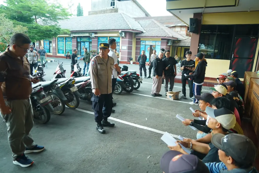 Satgas Pemberantasan Premanisme Polda Jabar Tertibkan Puluhan Orang di Tasikmalaya, 27 Jukir Liar Diamankan