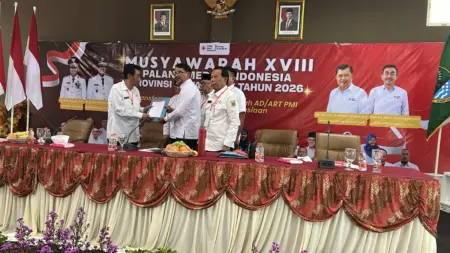 Adang Rochyana Terpilih Aklamasi Pimpin PMI Jabar 2026–2031 Adang Rochyana Terpilih Aklamasi Pimpin PMI Jabar 2026–2031