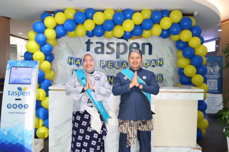 Hari Pelanggan Nasional 2026, TASPEN KC Bandung Hadirkan Pelayanan Hangat dengan Semangat “Senyum Pelanggan, Senyum Kami Juga” Hari Pelanggan Nasional 2026, TASPEN KC Bandung: “Senyum Pelanggan, Senyum Kami Juga”