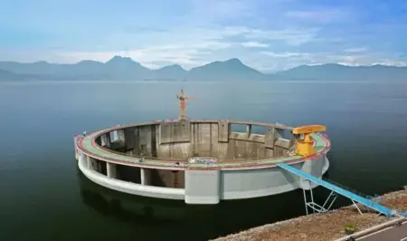 pembangunan data center berbasis AI di Jatiluhur. (Istimewa)