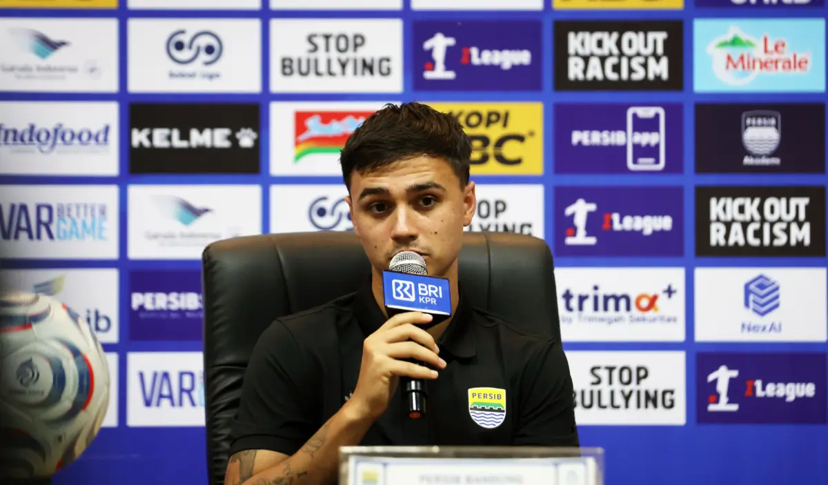 Pemain Persib Bandung Eliano Reinjders