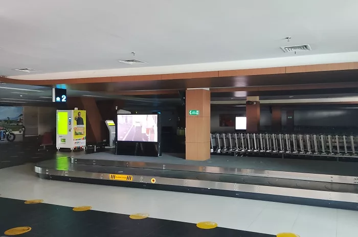 Bandara Husein Sastranegara sunyi senyap setelah hanya aktifkan penerbangan pesawat propeler.