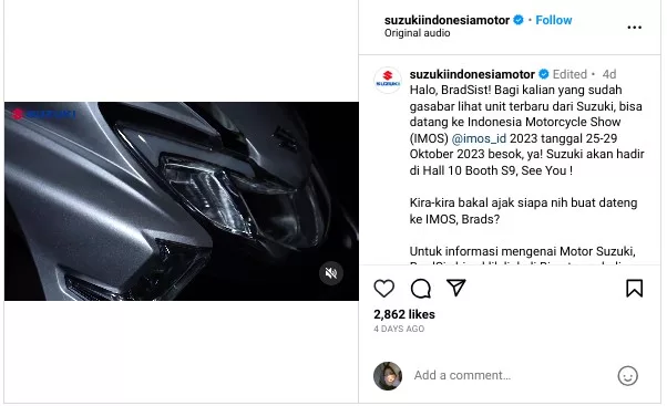 Motor Matic Suzuki Burgman Street 125 Bakal Rilis di Indonesia? Inilah Spesifikasi yang Membuatnya Spesial!