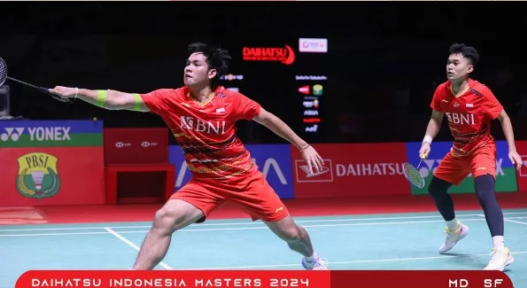 Jadwal Final Badminton Indonesia Masters 2024, Leo Rolly Carnando dan Daniel Marthin Main Jam Berapa?
