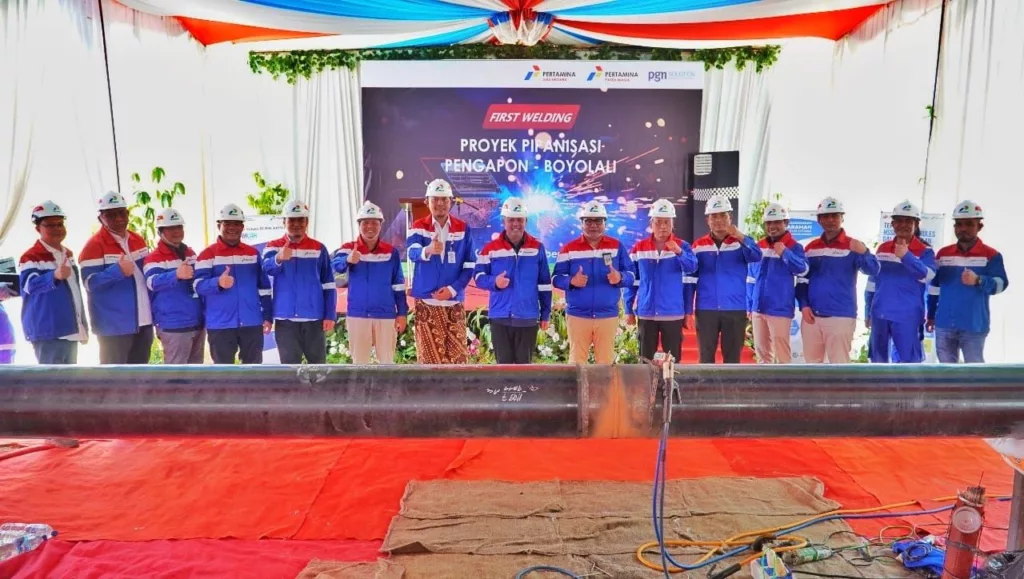 Perkuat Ketahanan Energi, Sinergi Subholding Gas dan Subholding C&T Pertamina Bangun Proyek Pipa Minyak