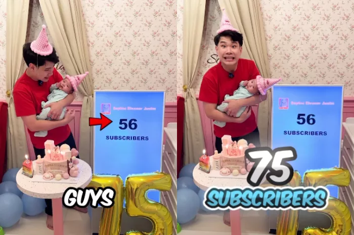Jess No Limit Banjir Hujatan Seusai Jadikan Anak Bahan Konten: Bayi Bergelut dengan Adsense