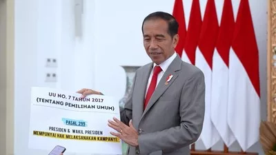 Jokowi Tegaskan Tidak Kampanye