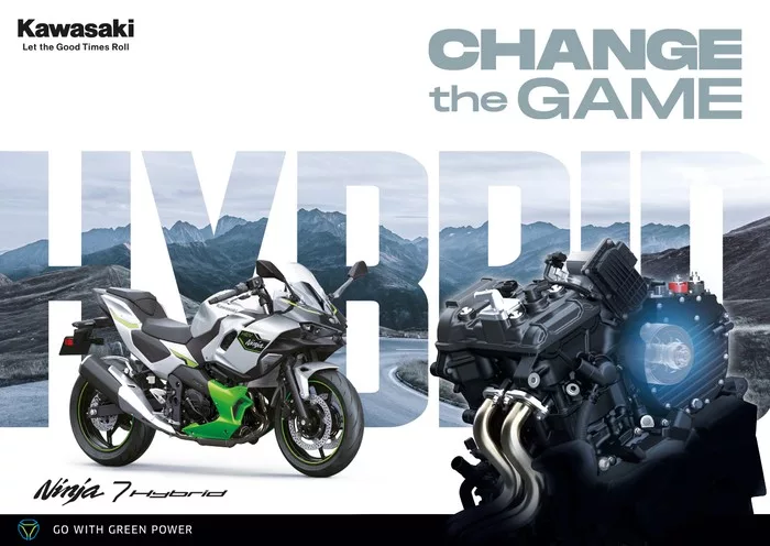 Motor Sport Canggih Kawasaki Ninja 7 Hybrid 500 cc yang Irit BBM Mirip mesin 250cc Tapi, Mesin Setara 1000cc!