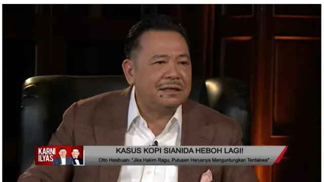 Cerita Otto Hasibuan Cuma Dibayar Semangkuk Bubur saat Tangani Kasus Jessica Wongso, Ini Alasannya