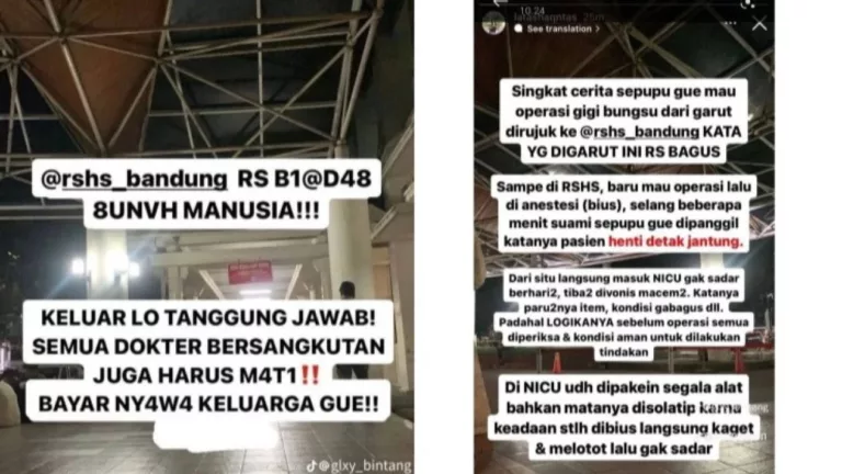 RSHS Bandung Buka Suara Terkait Dugaan Malpraktek, Cabut Gigi Bungsu Berujung Maut