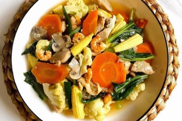 Resep Capcai Spesial Ala Restoran Chinese ala Chef Devina Hermawan