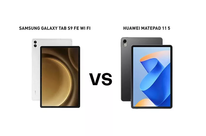 Adu Tablet Samsung Galaxy Tab S9 FE Wi Fi vs Huawei MatePad 11 5, Mana yang Cocok Pengganti Laptop?