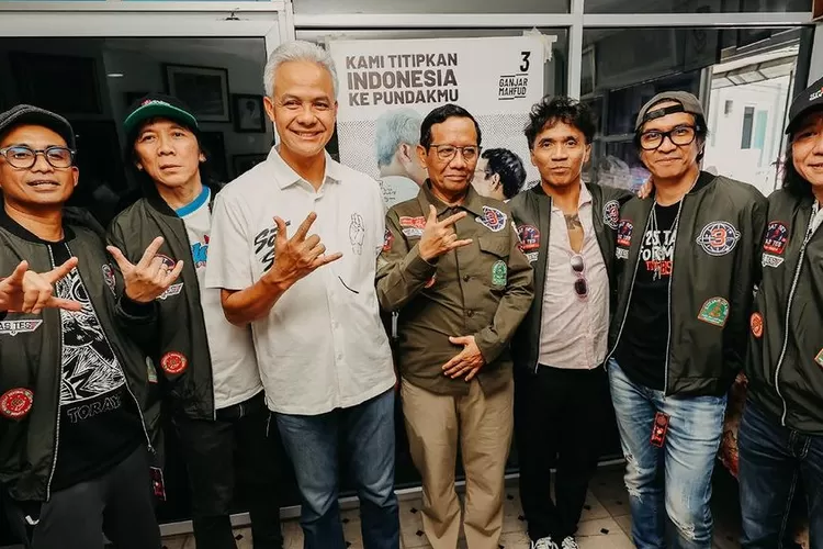 Ganjar Mahfud Kampanye Akbar di Lapangan Tegalega Bandung, Ada SLANK