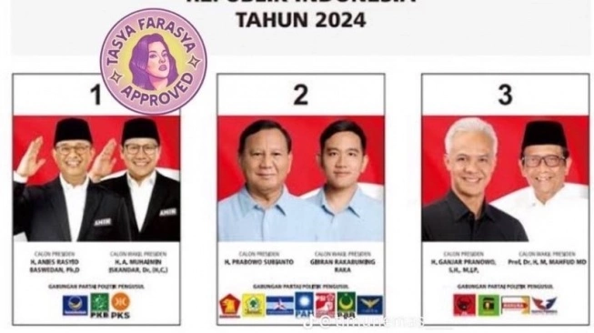 Viral Anies Baswedan dapat Cap Tasya Farasya Approved, Netizen: udah trusted and worthy banget