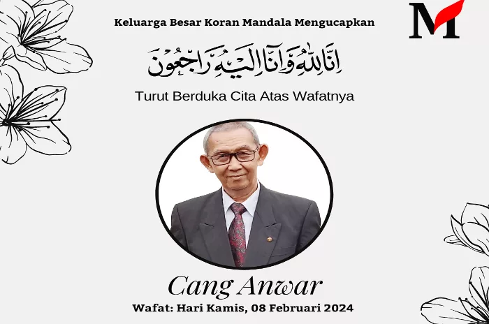 Innalillahi, Cang Anwar Wartawan Senior Garut Meninggal Dunia ke 74 Tahun