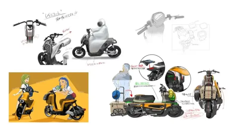 Keren! Motor Matic Listrik Anti-Oleng Yamaha Elove Mejeng di Japan Mobility Show 2023, Intip Spesifikasinya di Sini