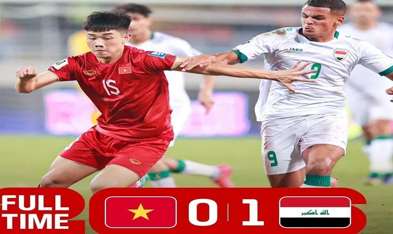 Vietnam kalah dari Irak