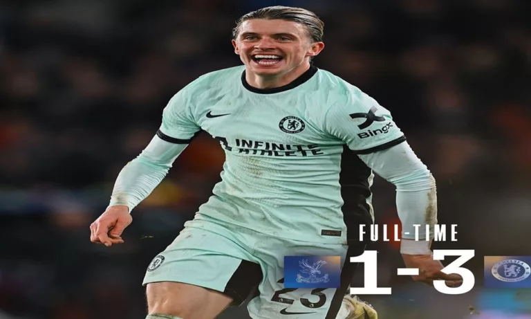Chelsea unggul lawan Palace