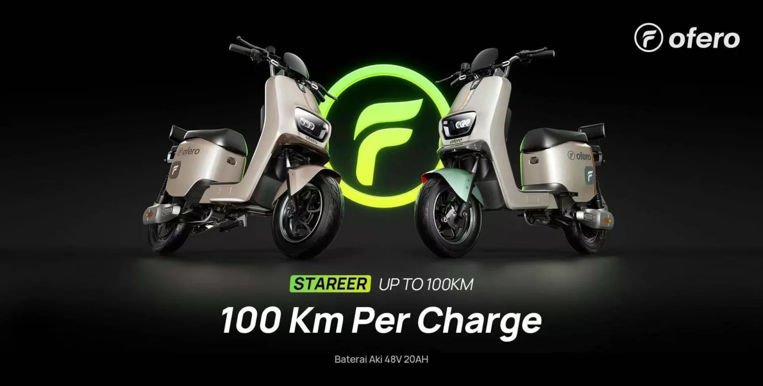 Intip Harga Sepeda Listrik Ofero Stareer Dibekali Dua Baterai Mampu Ngacir 100 Km