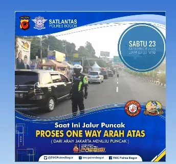 Jadwal Buka Tutup Jalur di Puncak Bogor selama Nataru 2023