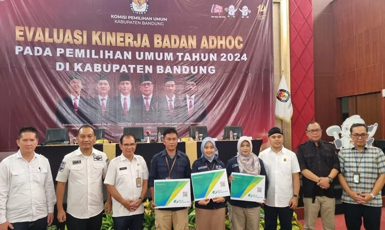 pemkab bandung berikan perlindungan bpjs untuk penyelenggara pemilu
