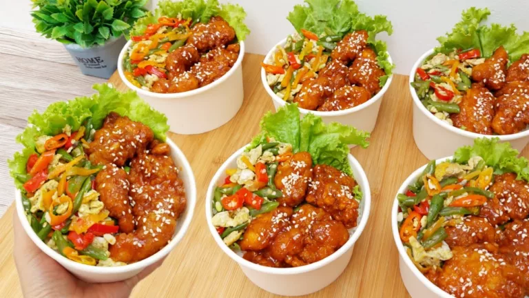 Laris Manis! Resep Rice Bowl Ayam Popcorn Saus Mentega, Praktis dan Lezat
