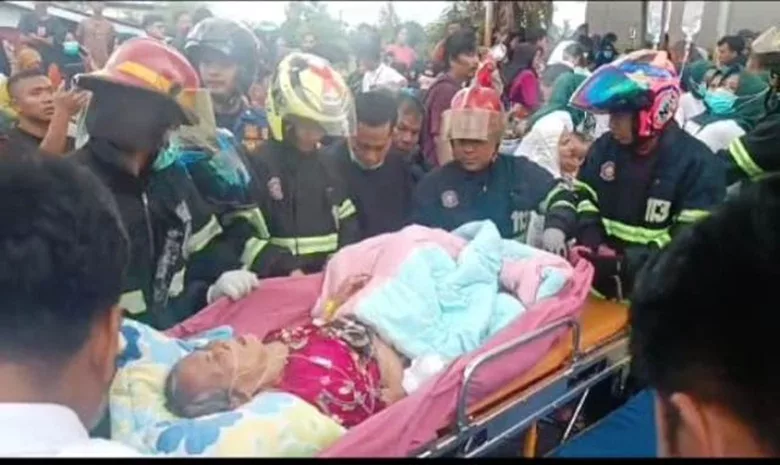 ledakan di rumah sakit padang