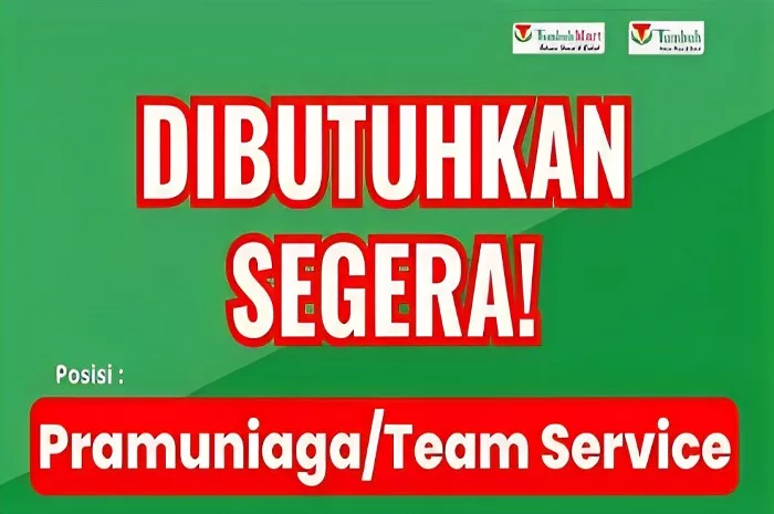 Fresh Graduate Merapat! Toko Tumbuh Bandung Buka Loker Untuk Lulusan SMA dan SMK, Ini Syaratnya