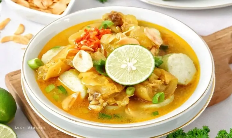 resep lontong kikil surabaya