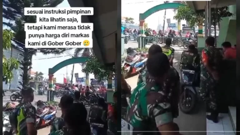 Viral Konvoi Motor Knalpot Brong di Depan Markas TNI ‘Sesuai instruksi pimpinan kita lihatin saja’