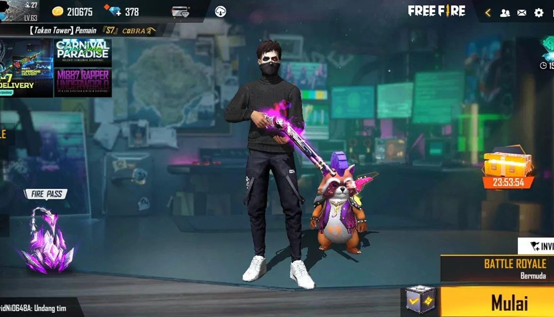 Masih Hangat! 7 Akun FF Sultan Terbaru, Ada Skin SG M1887 Rapper Underworld