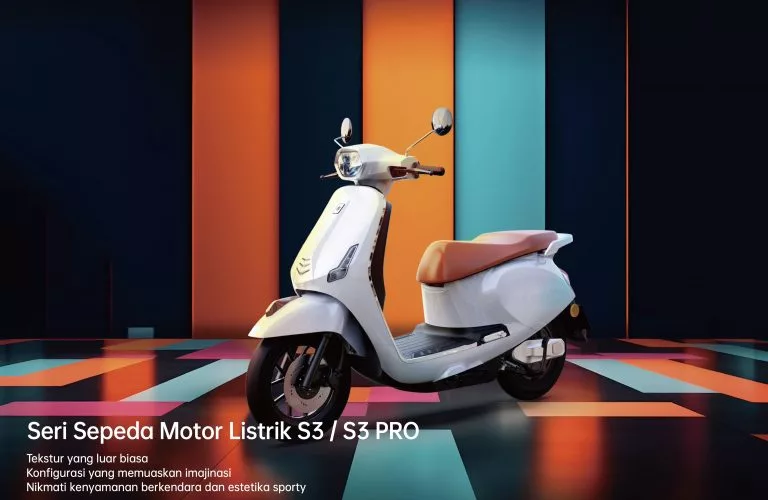 Dibanderol Rp12 Jutaan Motor Listrik Lisgo S3 2023 Rilis di Indonesia, Bisa Ngacir Hingga 62 km per Jam